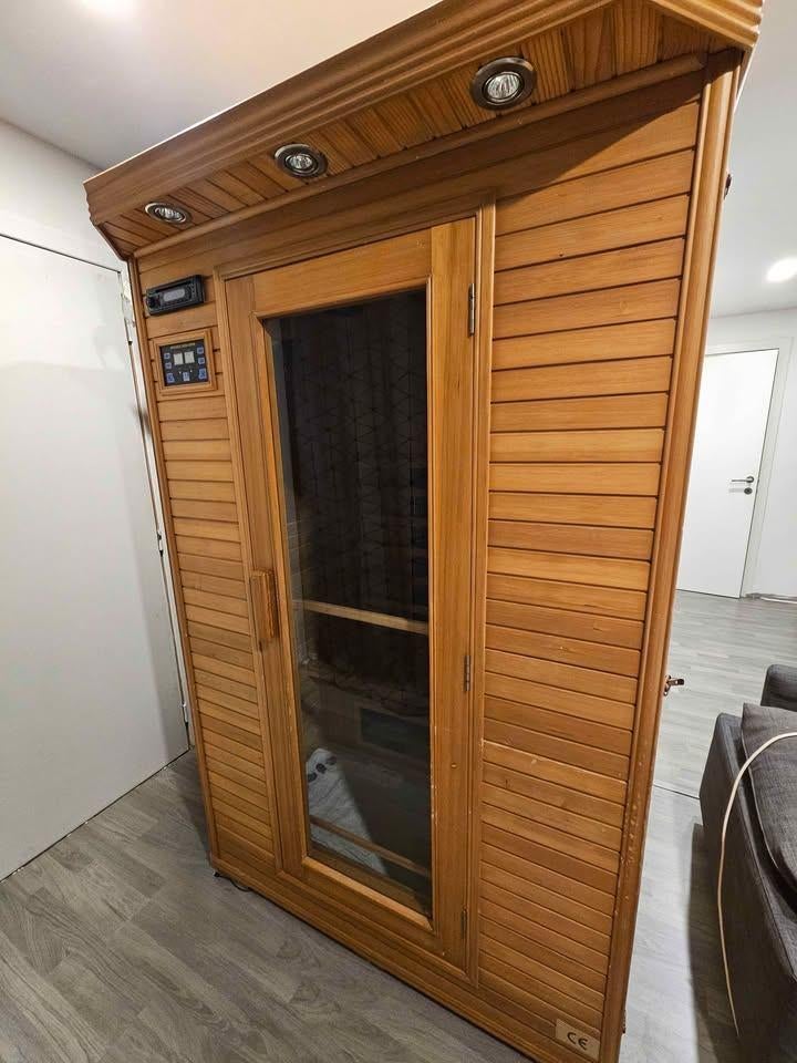 Infraroodcabine, Ophalen, Zo goed als nieuw, Infrarood, Complete sauna