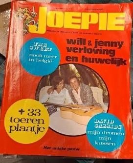GEZOCHT : Joepie tijdschrift popblad jaargang 1973, Ophalen of Verzenden, 1960 tot 1980, Tijdschrift