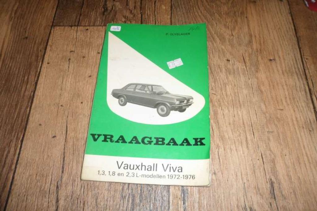Vraagbaak Vauxhall Viva, Ophalen of Verzenden