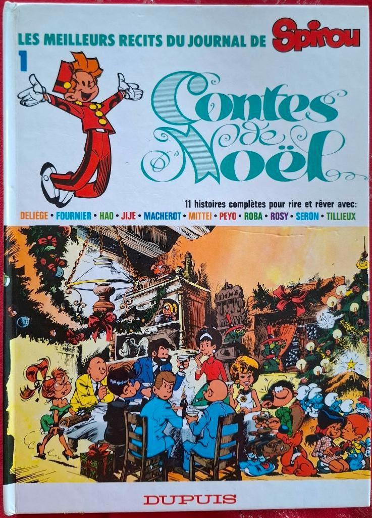Les meilleurs récits du journal de Spirou 1 - Contes de Noel, Livres, Enlèvement ou Envoi, Une BD, Utilisé, Collectif