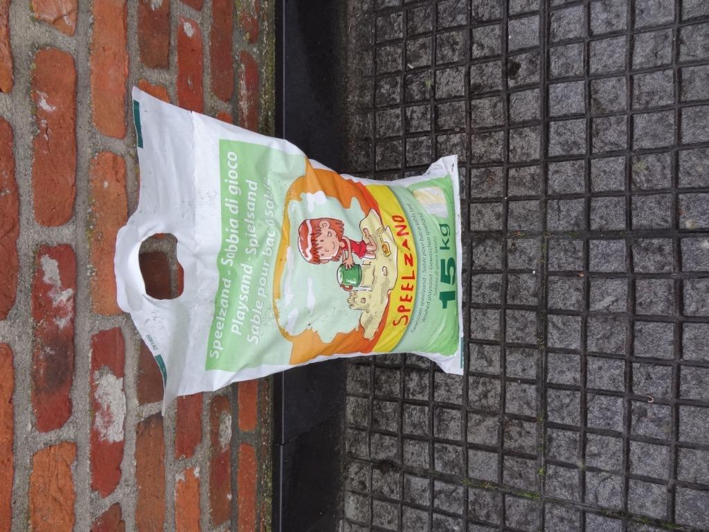 Zak speelzand voor zandbak (15 kg), Ophalen, Nieuw