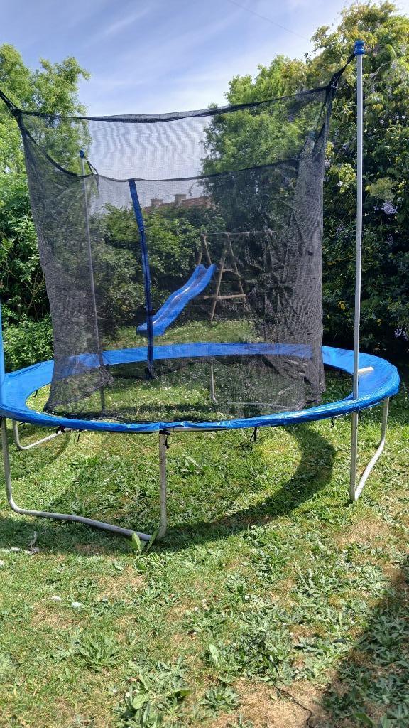 trampoline 3 meter, Ophalen, Zo goed als nieuw