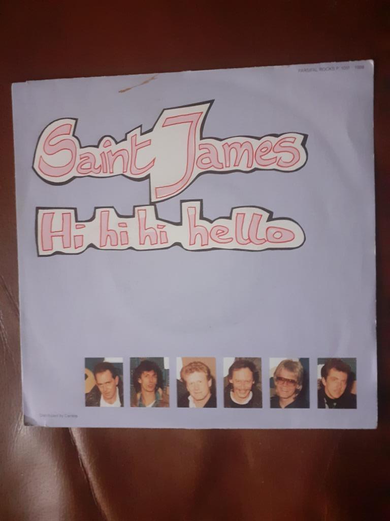 45T Saint James : Hi hi hi hello, Ophalen of Verzenden