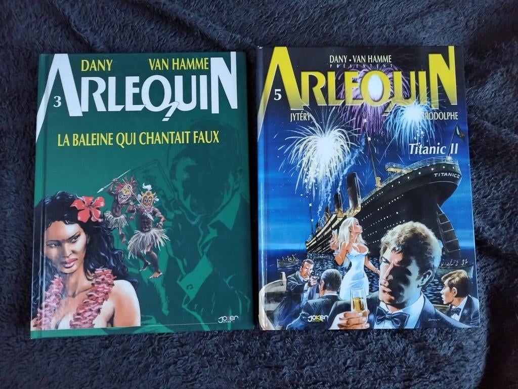 Arlequin tomes 3 et 5 Dany Van Hamme, Boeken, Stripverhalen, Complete serie of reeks, Ophalen of Verzenden, Zo goed als nieuw