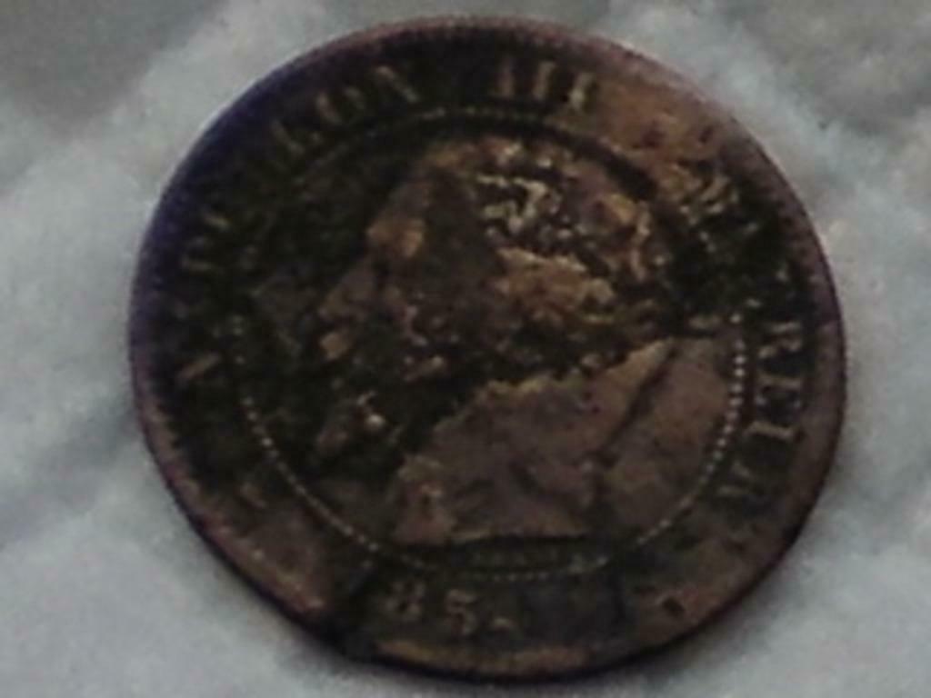 Pièce Française: Napoléon lll; un centime 1855 (90), Enlèvement ou Envoi, France, Monnaie en vrac