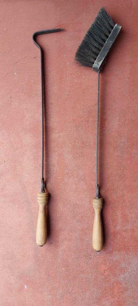 haardset – open haard set – 2 stuks, Huis en Inrichting, Haarden, Ophalen of Verzenden, Gebruikt, Houthaard