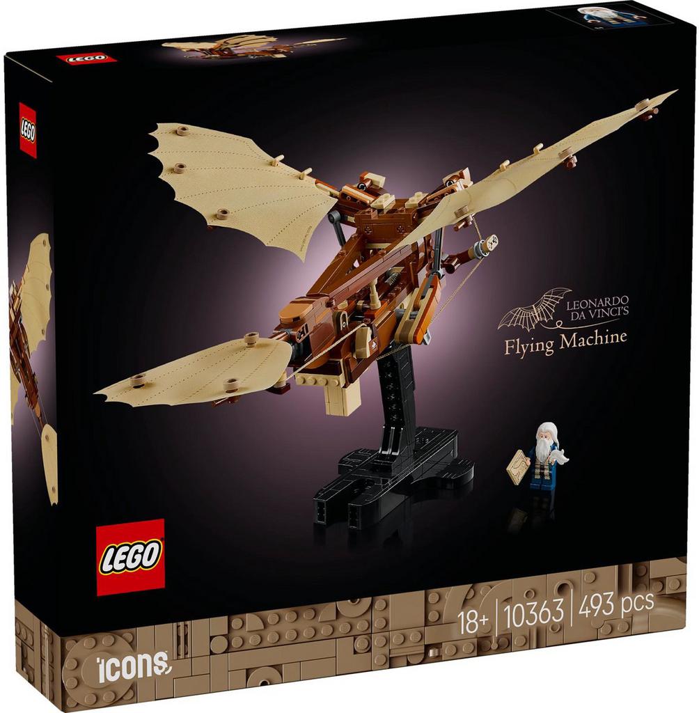 LEGO Leonardo da Vinci's Flying Machine 10363, Ophalen, Zo goed als nieuw, Lego