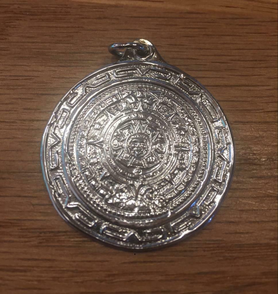 Mooi medaillon 35 mm gechromeerd staal, Ophalen of Verzenden, Nieuw