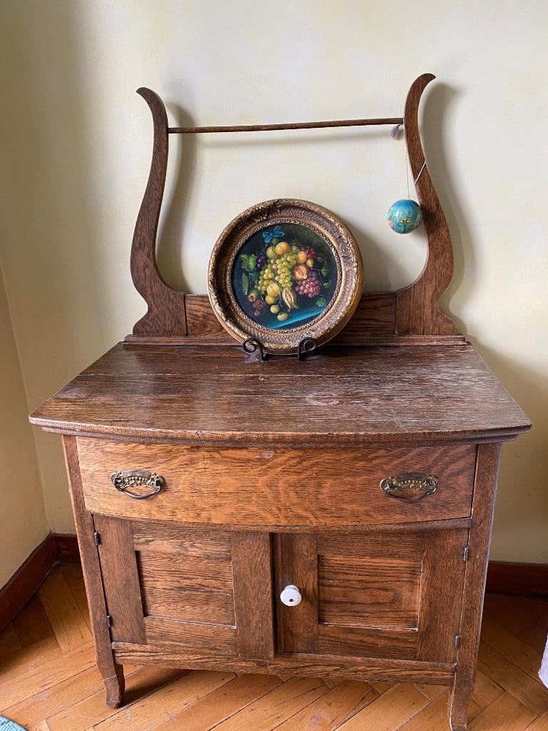 CLASSIC AMERICANA - VINTAGE DRESSOIR VOOR DE BADKAMER, Ophalen