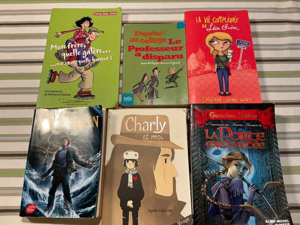 Divers livres 10-12 ans, Enlèvement, Comme neuf