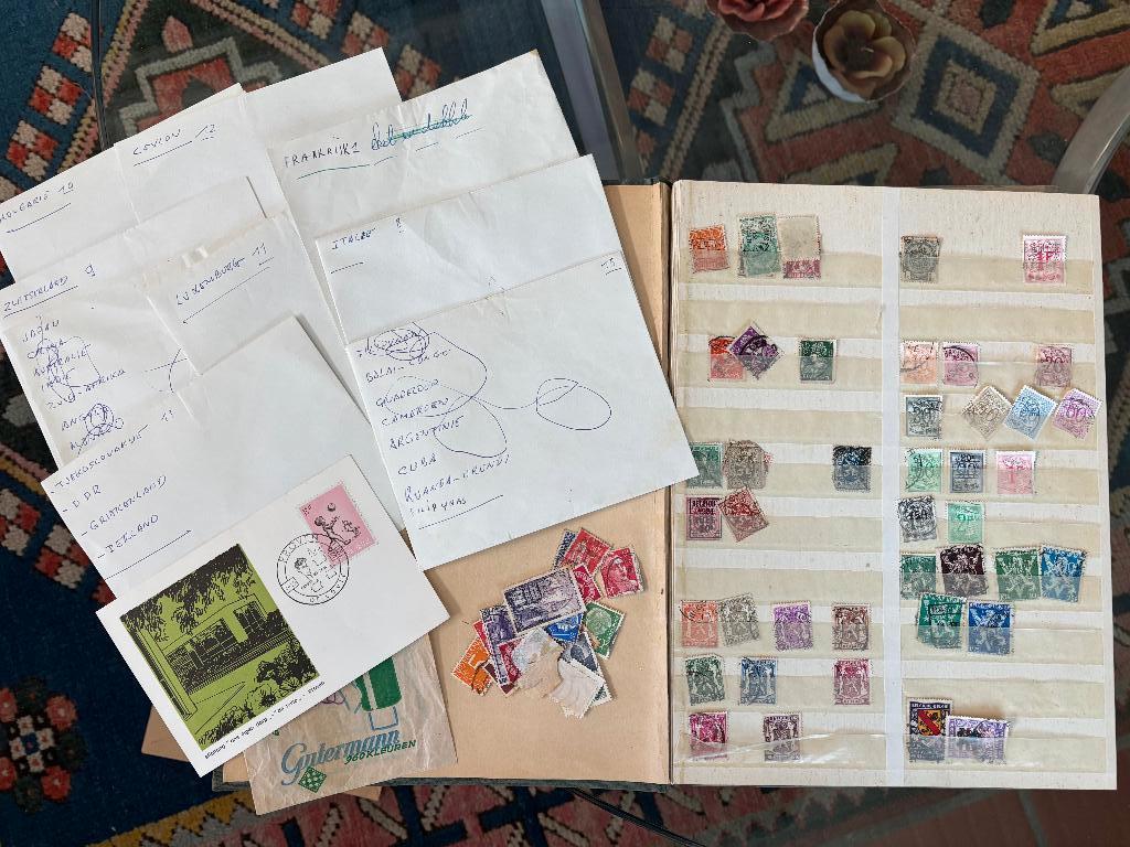 Oude postzegels, Oblitéré, Europe, Enlèvement, Affranchi