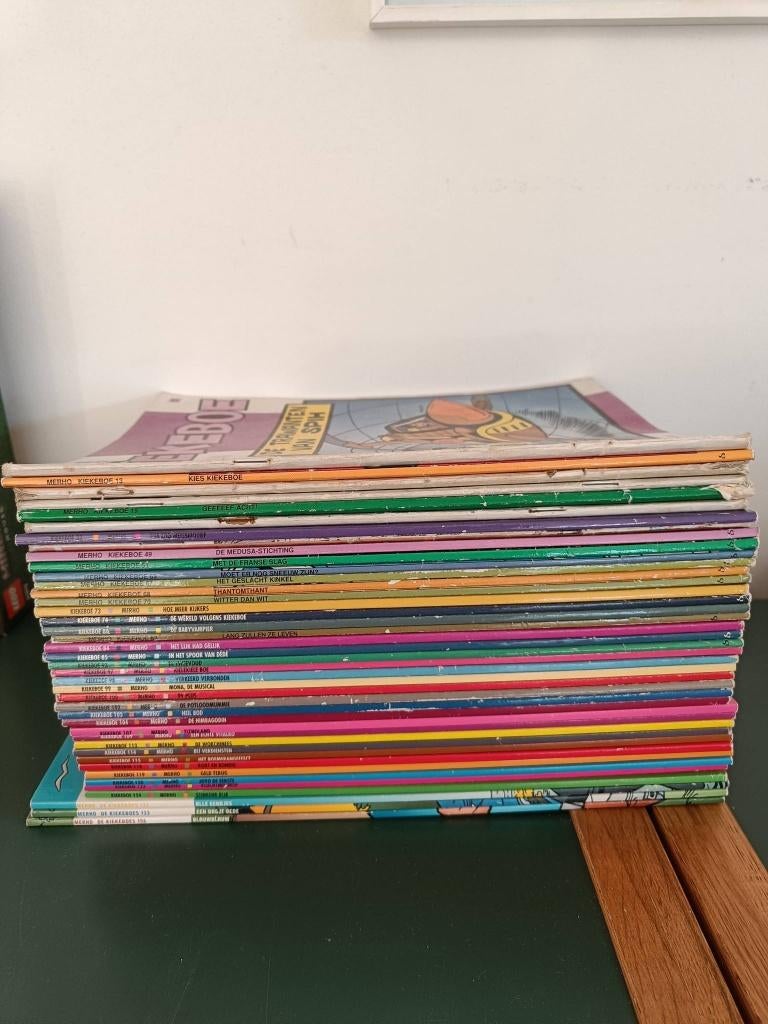 31 strips Kiekeboe, 0.5 of 1 euro/strip (naargelang staat), Ophalen of Verzenden, Gelezen