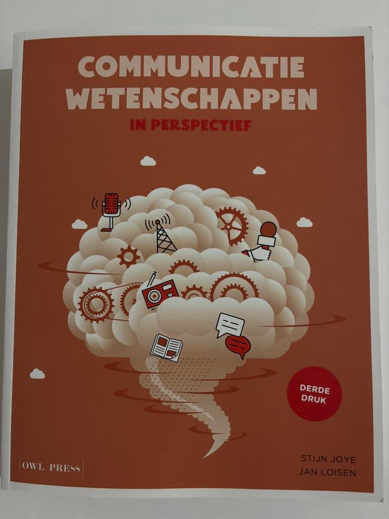 Communicatiewetenschappen in perspectief, Boeken, Studieboeken en Cursussen, Ophalen, Jan Loisen; Stijn Joye