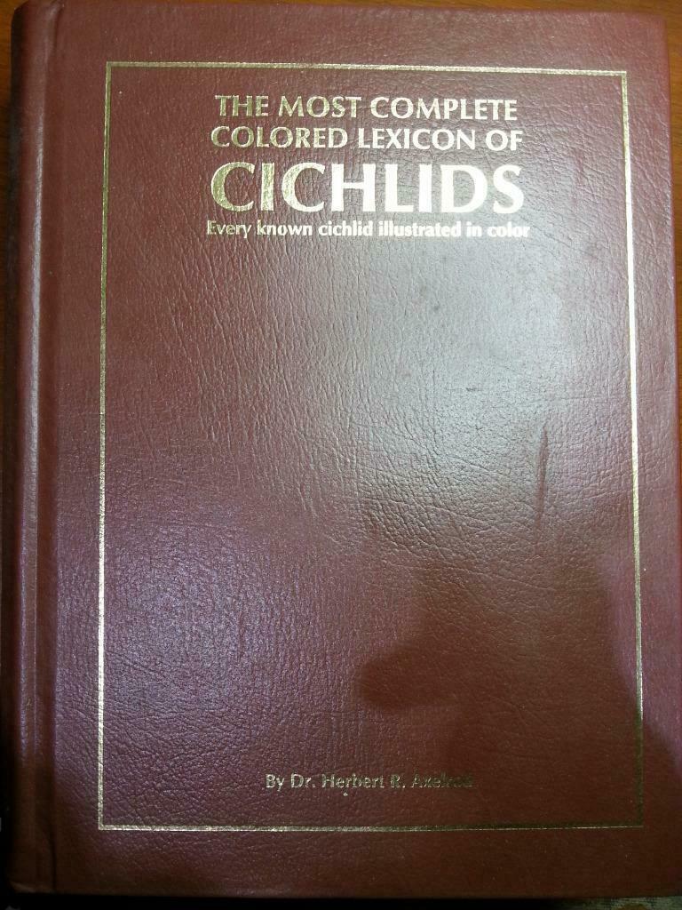 The most complete colored lexicon of cichlids, Enlèvement, Utilisé, Poissons