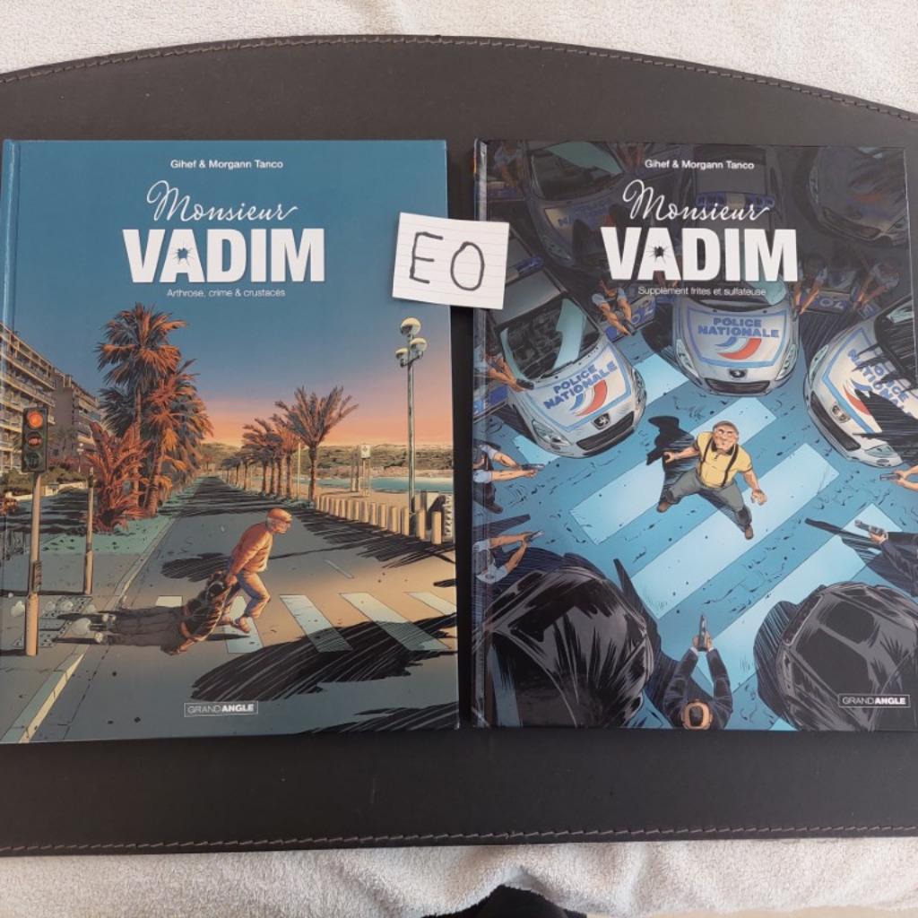 Monsieur VADIM série compléte 2 tomes EO - Gihef, Ophalen of Verzenden, Zo goed als nieuw