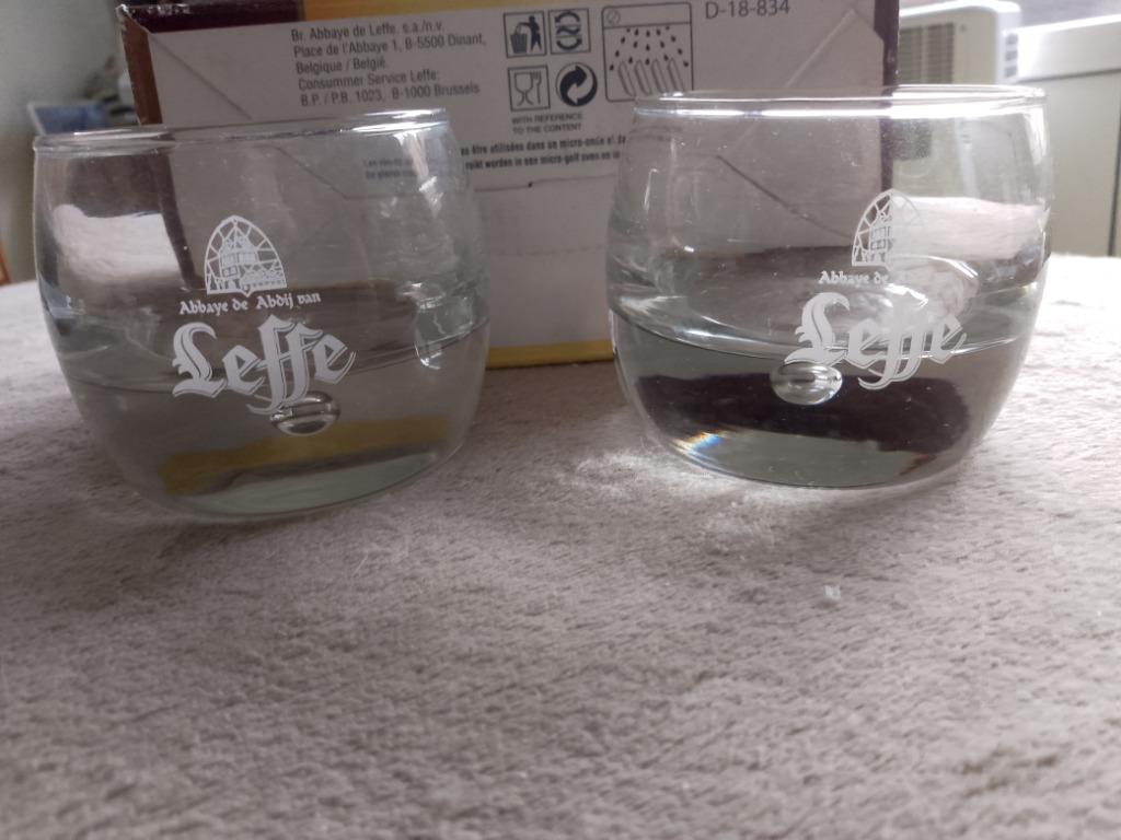Leffe 2 amuse glaasjes, Verzenden