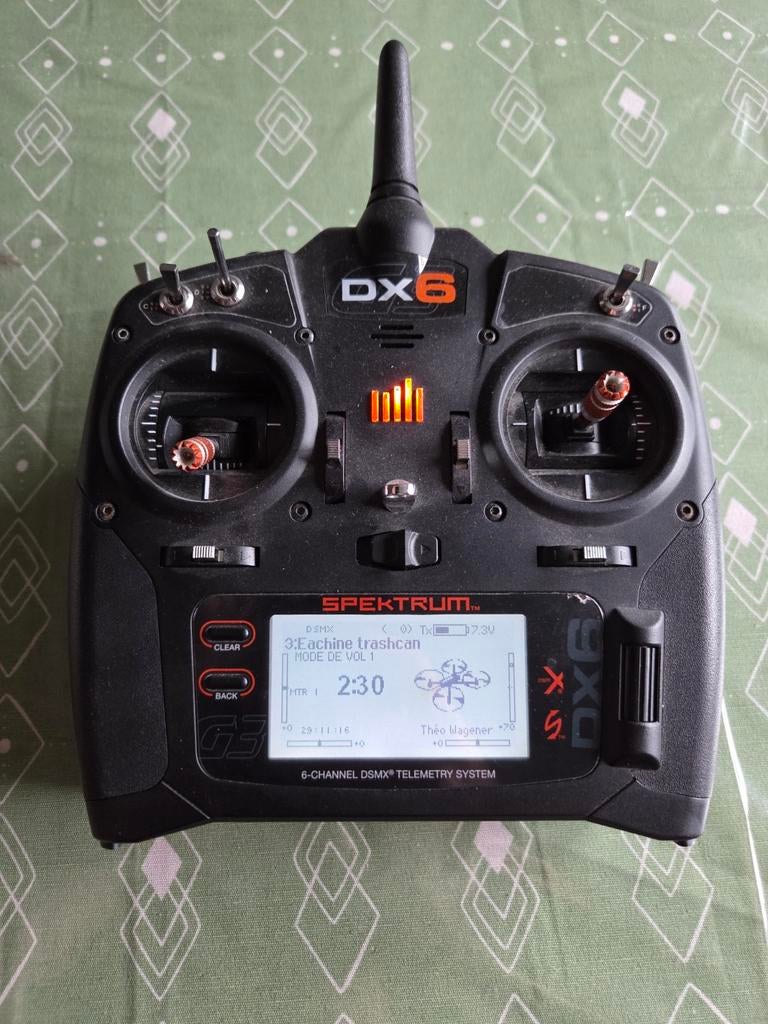 Radio spektrum dx6 g3