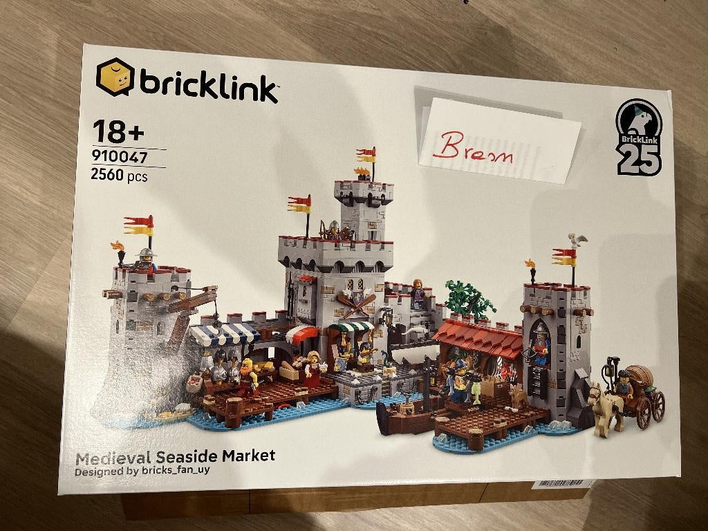 Lego Bricklink 910047 Marché médiéval en bord de mer, Enlèvement ou Envoi, Neuf, Ensemble complet, Lego