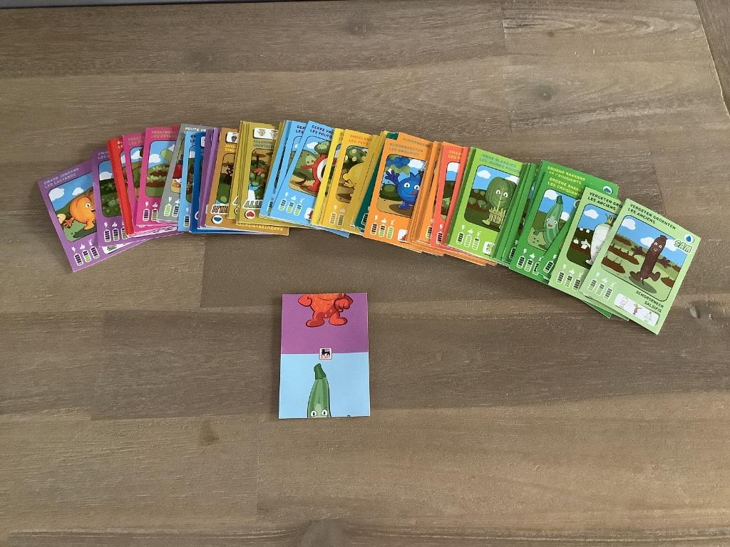 Cartes images d’album Vitaminis Delhaize, Autres supermarchés, Enlèvement ou Envoi