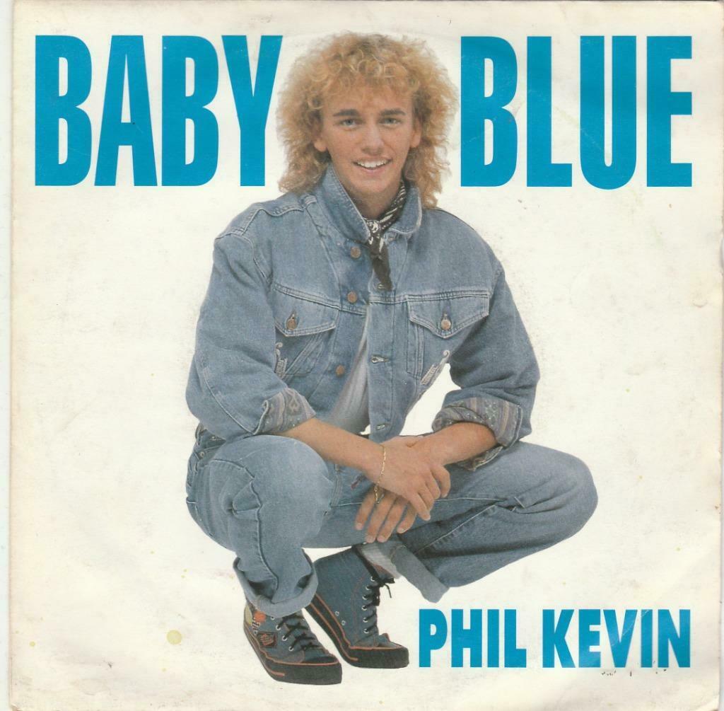 45T: Phil Kevin: Baby blue, Ophalen of Verzenden, Overige formaten
