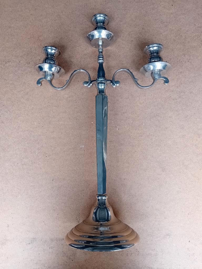 Grand bougeoir de table ancien, Enlèvement, Autres matériaux