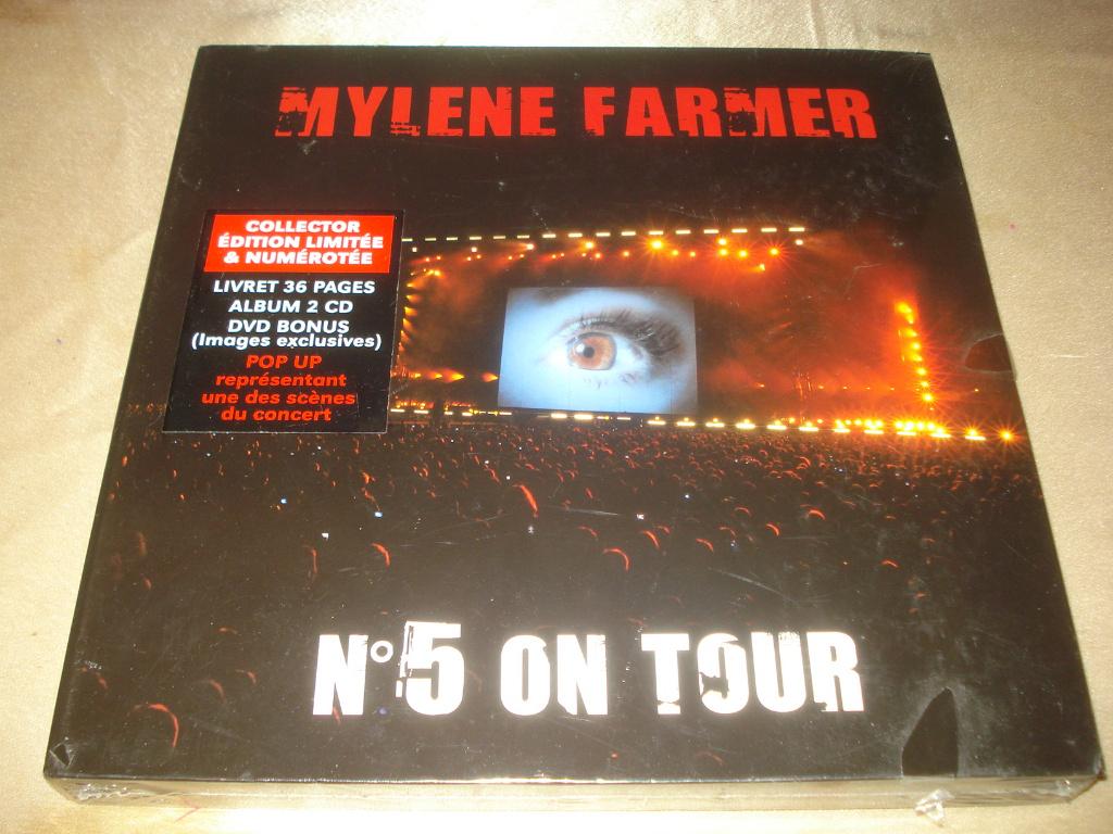 MYLENE FARMER N°5 On Tour Coffret Collector 2009 Neuf Scellé, Cd's en Dvd's, Dvd's | Muziek en Concerten, Nieuw in verpakking