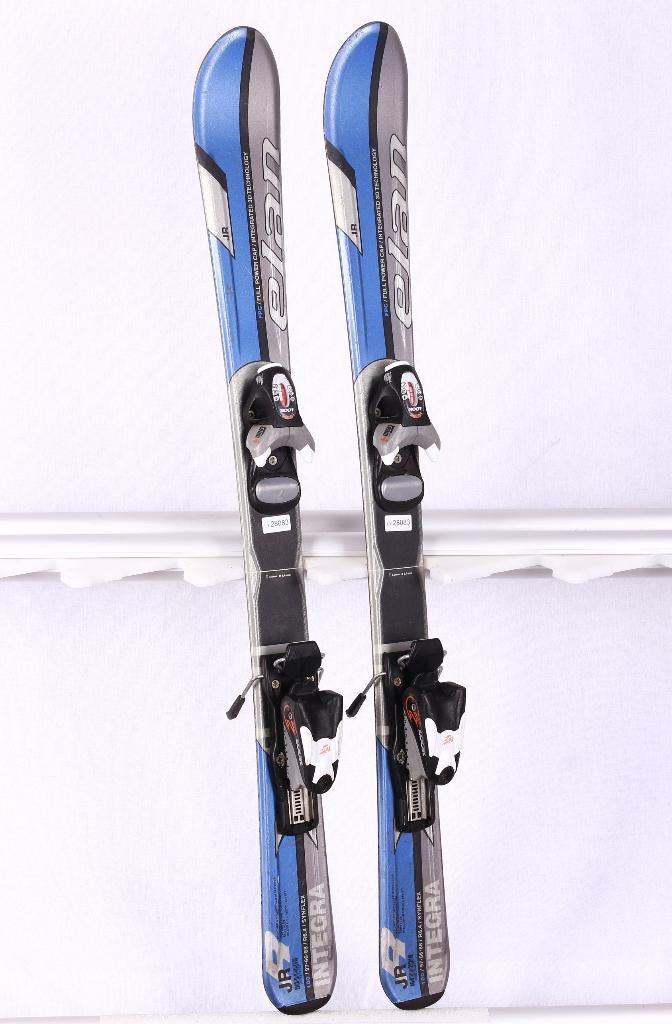 100 skis pour enfants ELAN INTEGRA JR, gris/bleu + Look Tea, Moins de 100 cm, Carving, Enlèvement ou Envoi, Skis