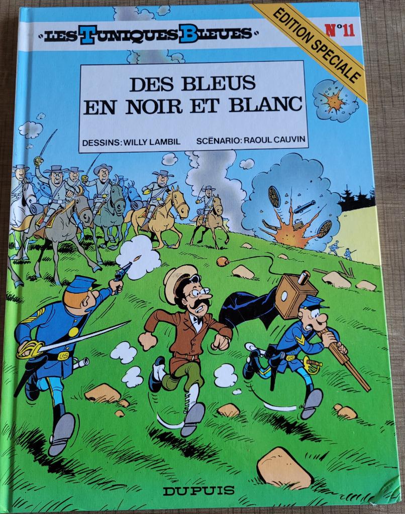Hardcover stripuitgave: Les Tuniques Bleues - Des Bleus en n, Livres, Une BD, Enlèvement ou Envoi, Utilisé