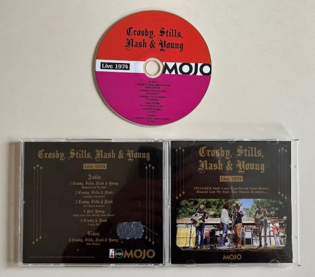 CD CROSBY, STILLS, NASH & YOUNG - LIVE 1974, Verzenden, Zo goed als nieuw, Poprock