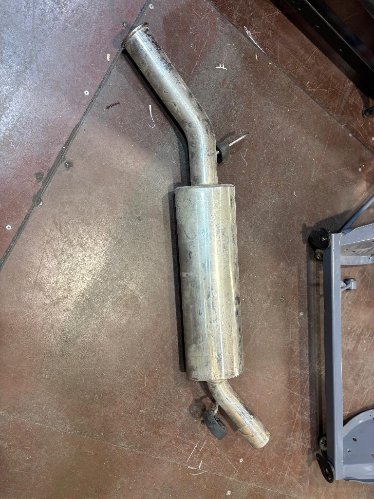 rvs uitlaat / einddemper voor de classic mini cooper, Ophalen, Gebruikt, Overige automerken