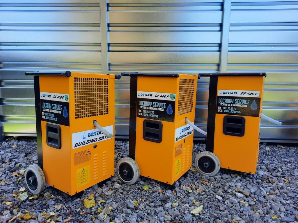 Location deshumidificateurs avec ventilateur. 75l/24H, Enlèvement ou Envoi, Comme neuf, Ventilateur