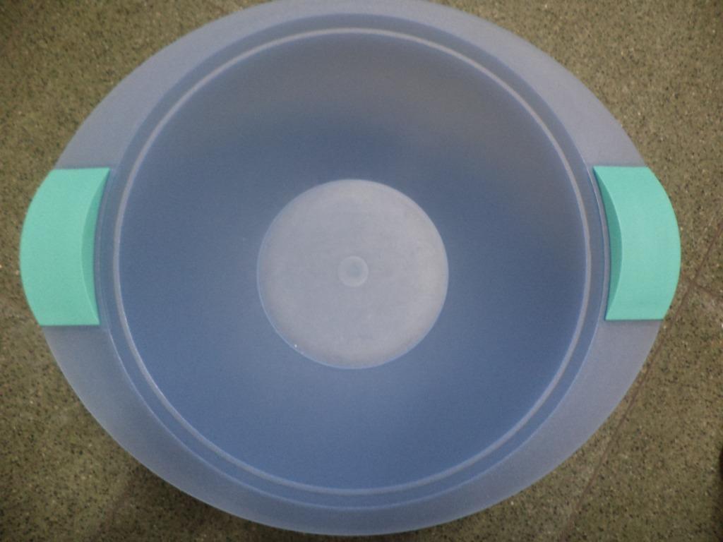 grote blauwe schaal-kom van Tupperware, Ophalen of Verzenden, Zo goed als nieuw, Blauw, Schaal