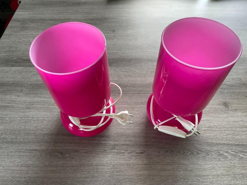 lampes de chevet, Enlèvement, Comme neuf, Verre