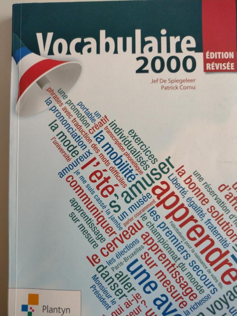 Vocabulaire 2000, Ophalen, Zo goed als nieuw