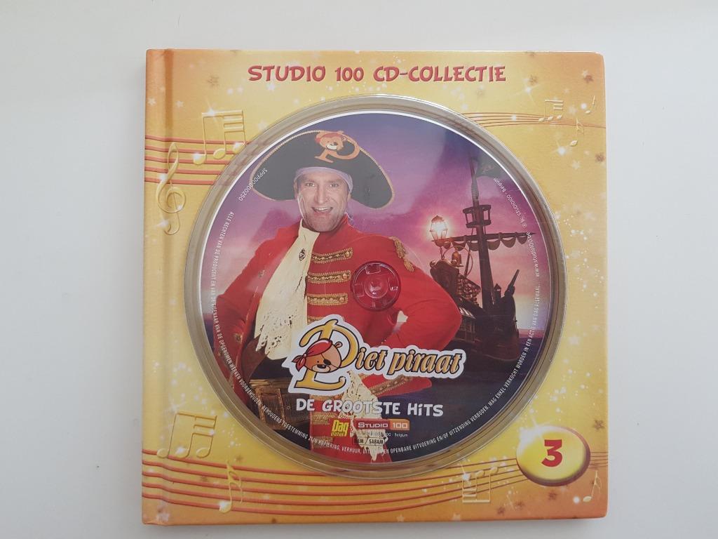 CD Piet Piraat Studio 100 Collectie 3 Grootste Hits, Verzenden, Zo goed als nieuw, Muziek