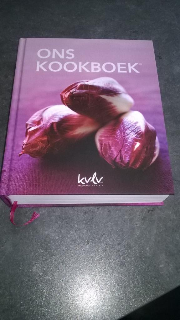 NIEUW - Ons kookboek kvlv, Enlèvement, Neuf