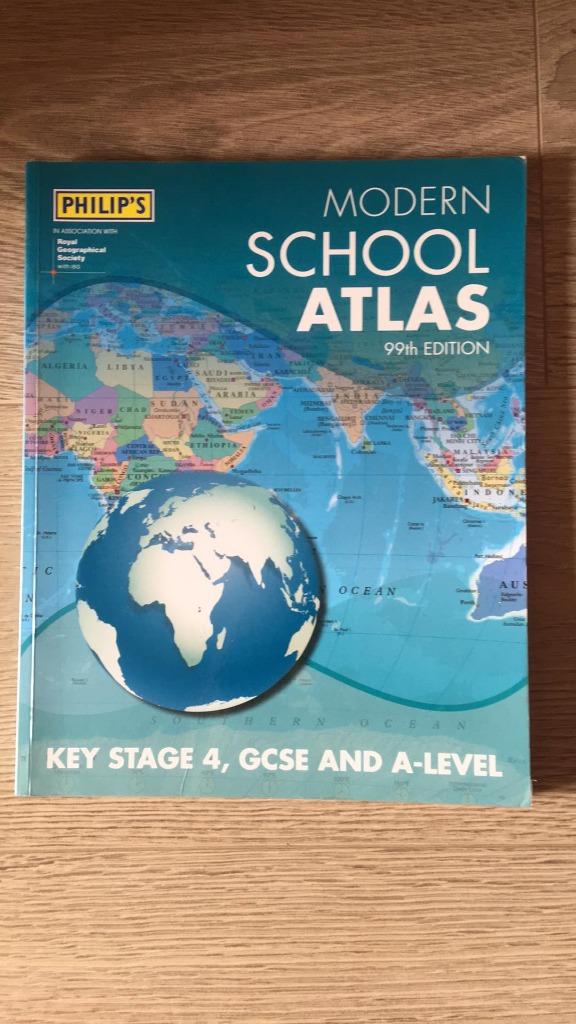 modern school atlas 99 th edition, Ophalen of Verzenden