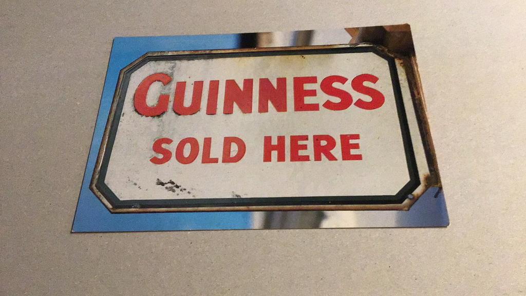 Guinness kaarten (z8a), Ophalen of Verzenden, Zo goed als nieuw, Gebruiksvoorwerp