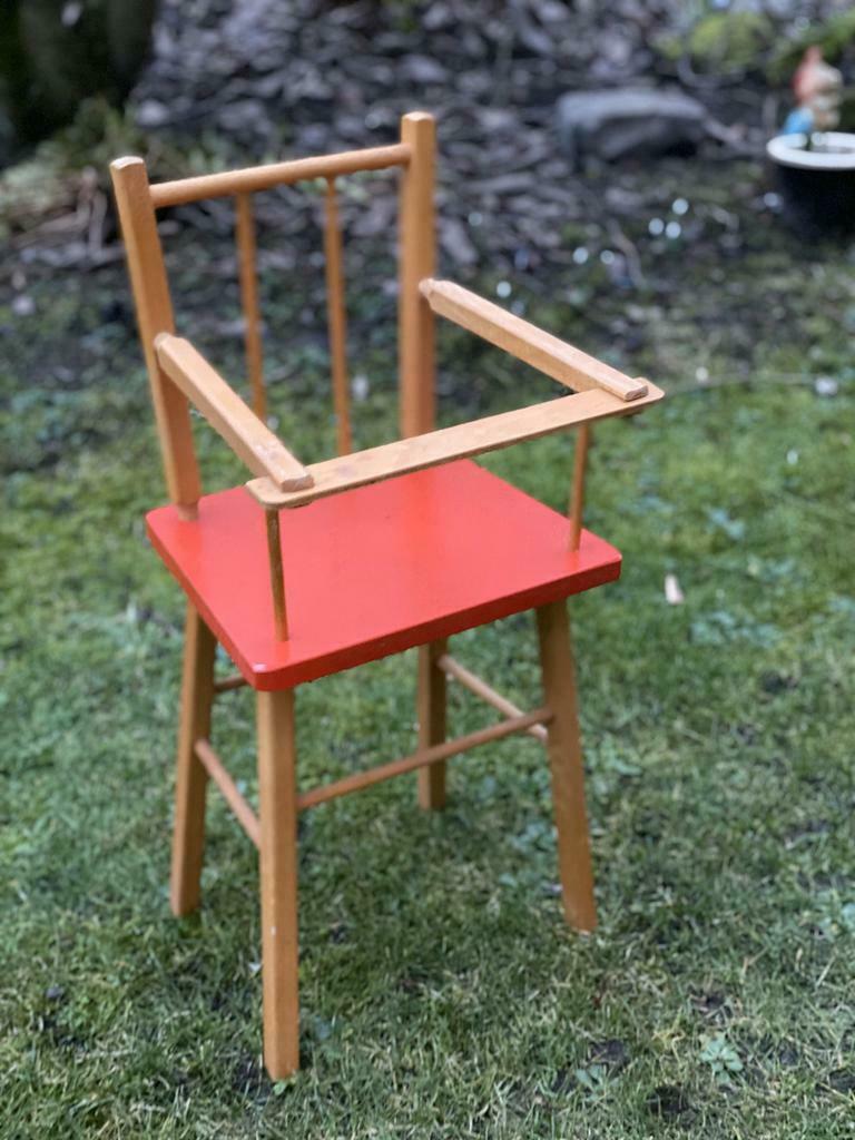 Kinderstoel poppen uit hout, Ophalen of Verzenden
