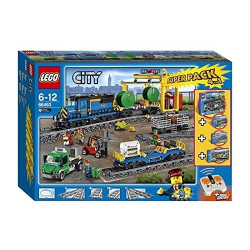 Lego 66493 City Train Super Pack NIEUW verzegeld, perfect, Ophalen of Verzenden, Nieuw, Complete set, Lego