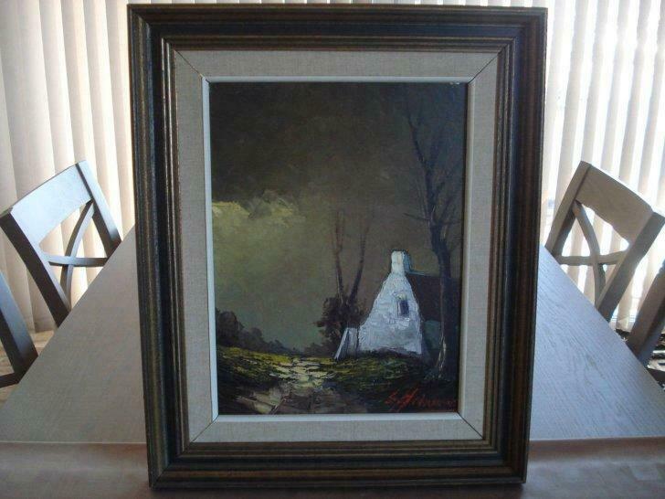 Schilderij Edgard Heirman, Antiek en Kunst, Ophalen