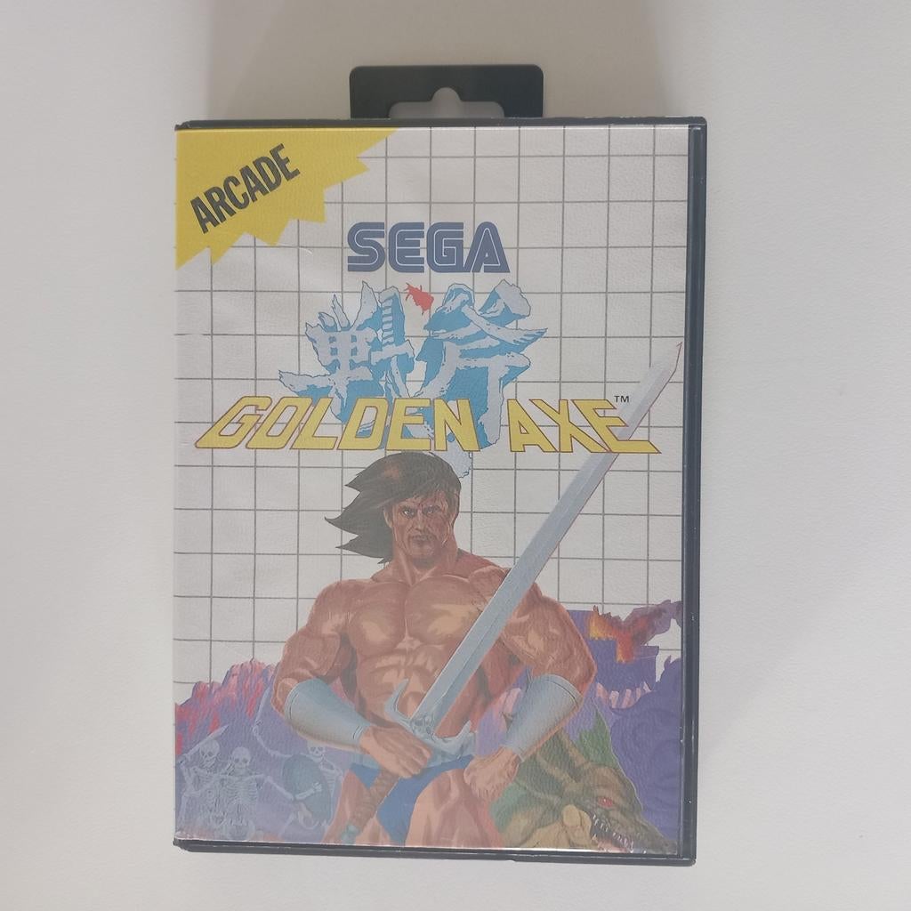 Golden Axe  Sega Master System 1989, Games en Spelcomputers, Ophalen of Verzenden, Zo goed als nieuw, Master System
