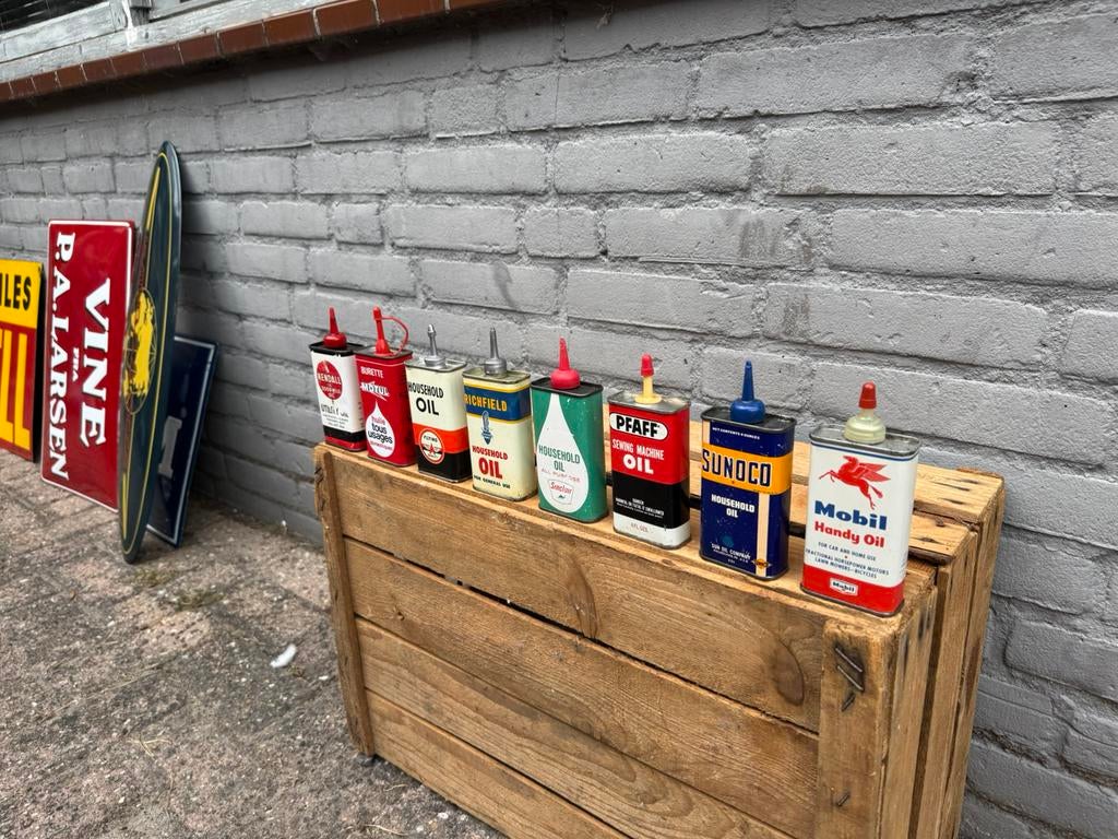 Rares mini-bidons d'huile pratiques, Enlèvement ou Envoi, Utilisé, Emballage