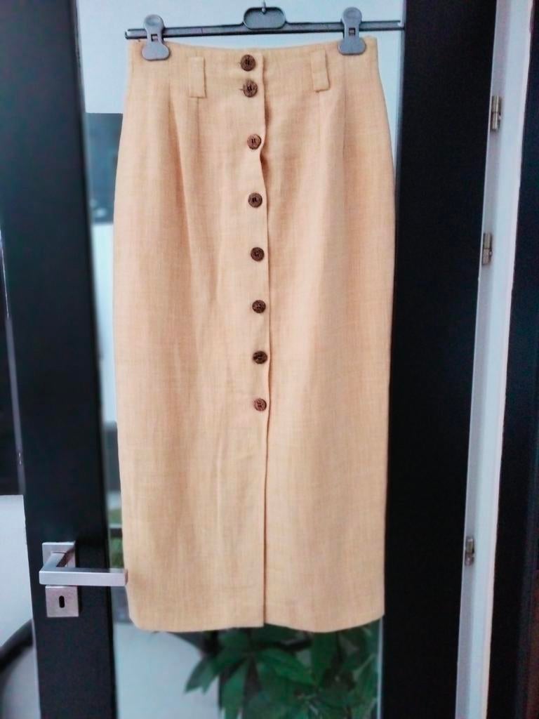 Lange gele rok.lengte 91 cm.merk Avalanche., Kleding | Dames, Rokken, Ophalen of Verzenden, Zo goed als nieuw