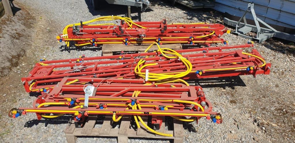 Complete spuitboom met 3-voudige revolverdoppen, Ophalen