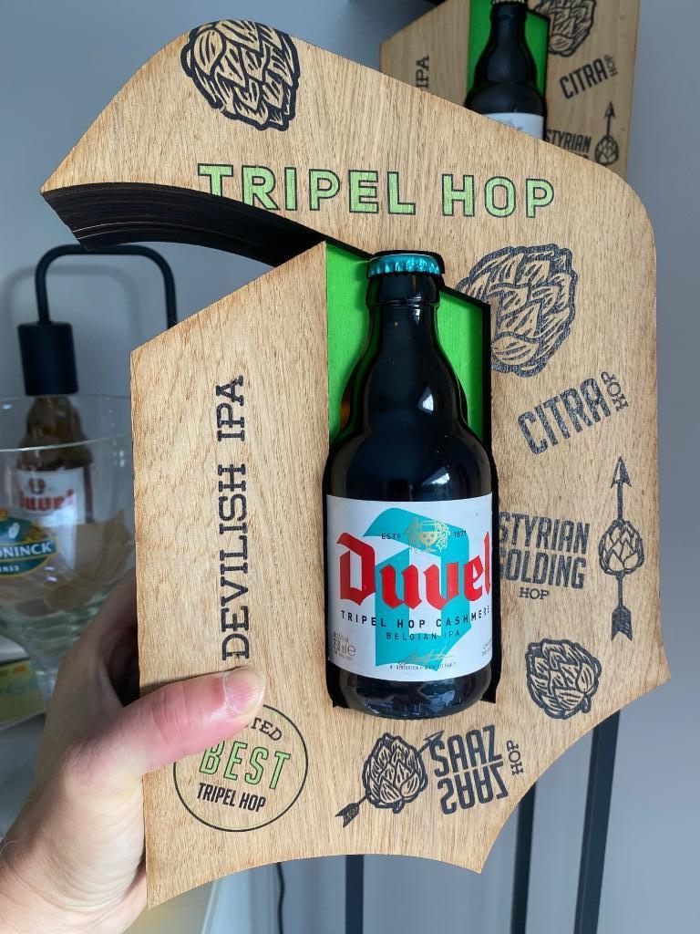 Glorifier duvel tripel hop, Enlèvement, Comme neuf, Panneau, Plaque ou Plaquette publicitaire, Duvel