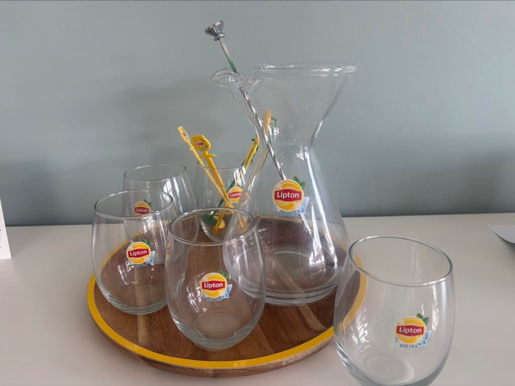 Set Lipton Ice Tea, Enlèvement ou Envoi, Comme neuf
