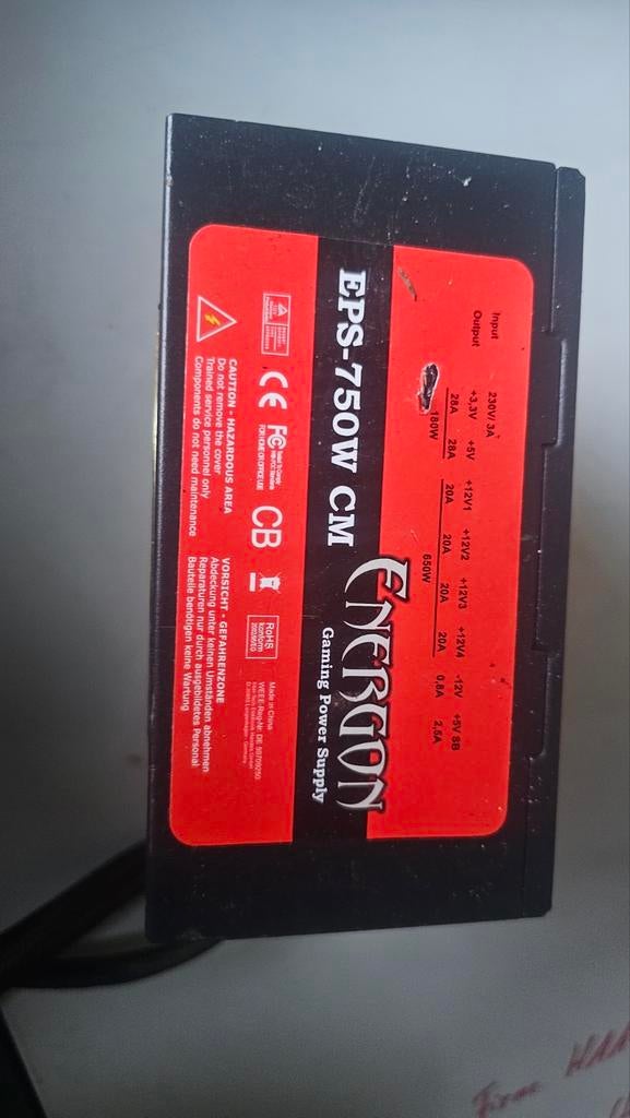 Alimentation pc, Enlèvement
