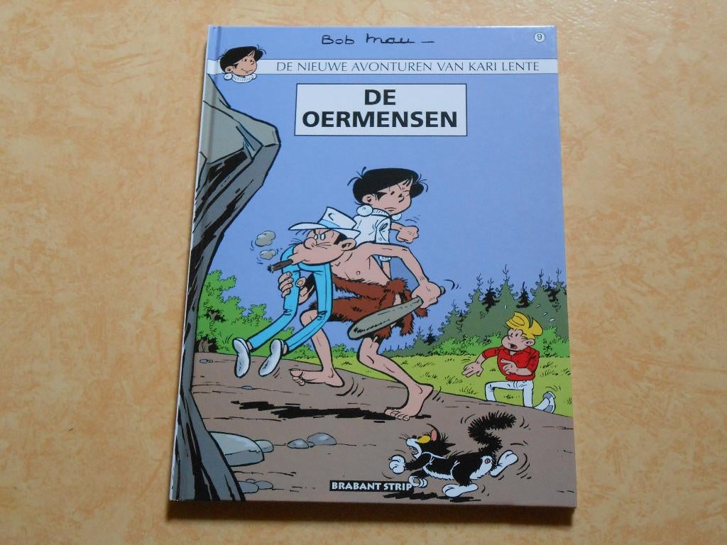 Kari Lente 9 De oermensen 1999 1 ste druk. HC Brabant Strip., Bob Mau, Eén stripboek, Nieuw, Ophalen of Verzenden