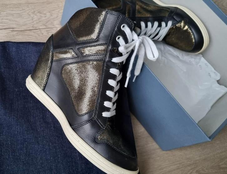 Prachtige HOGAN dames schoenen maat 37, Ophalen of Verzenden, Zwart
